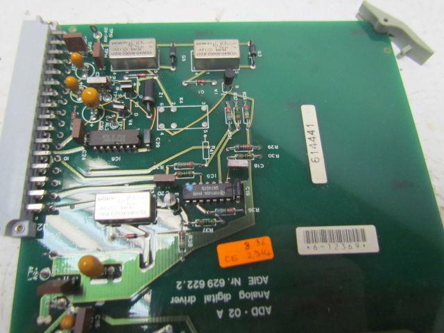 Agie ADD-02A Analog Digital Driver Board Agie NR 629 622.2