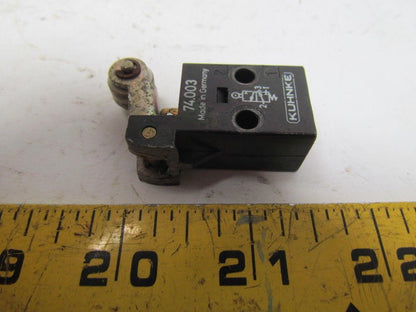 Kuhnke 74003 Modular Poppet Valves Roller Lever Operated Lot of 6