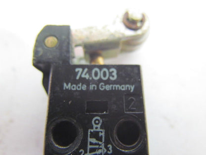 Kuhnke 74003 Modular Poppet Valves Roller Lever Operated Lot of 6