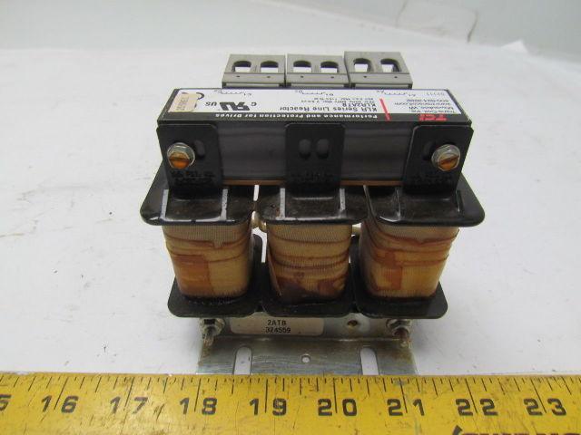 TCI KLR2ATB KLR Series Line Reactor 3PH 60Hz 600 V Lot of 3