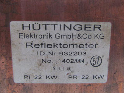 Huttinger Elektronik 932203 Reflektometer 22KW