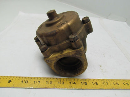 ASCO 8220G031 2-way Brass Solenoid Valve 2"npt No Coil