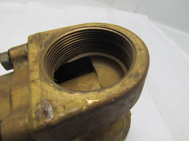 ASCO 8220G031 2-way Brass Solenoid Valve 2"npt No Coil