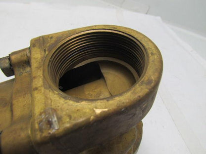 ASCO 8220G031 2-way Brass Solenoid Valve 2"npt No Coil