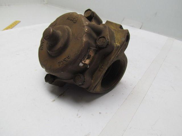 ASCO 8220G031 2-way Brass Solenoid Valve 2"npt No Coil
