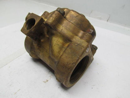ASCO 8220G031 2-way Brass Solenoid Valve 2"npt No Coil