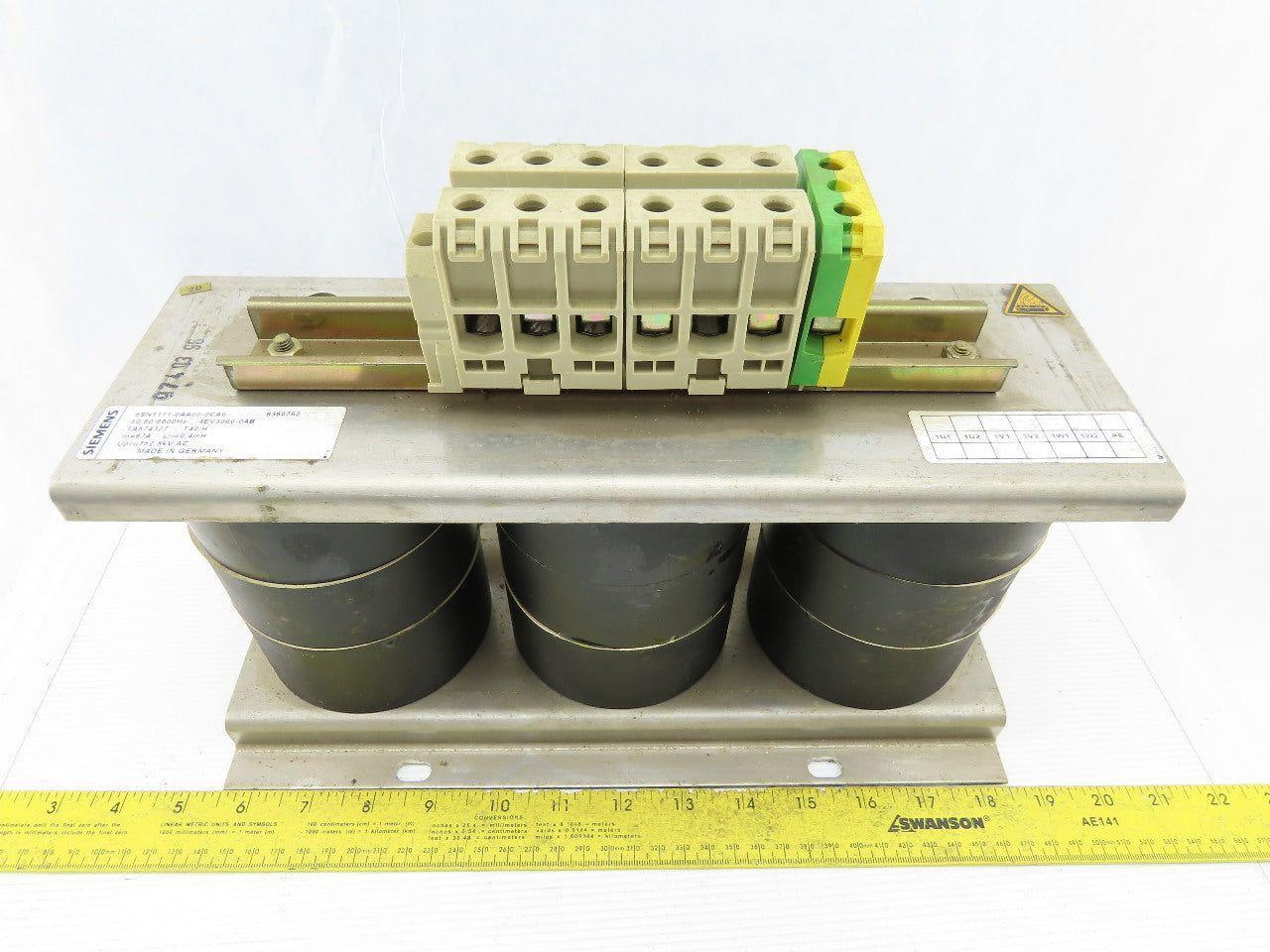 Siemens 6SN1111-0AA00-0CA0 Transformer Hundai HIT-15S CNC Lathe