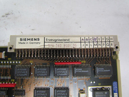 Siemens 570 540 9001.00 Circuit Board Card Hyundai CNC Lathe HIT15S
