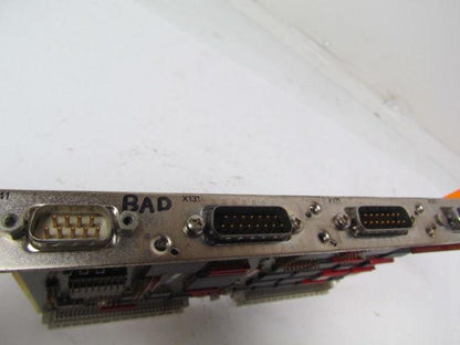 Siemens 570 540 9001.00 Circuit Board Card Hyundai Lathe HIT15S Parts or Repair