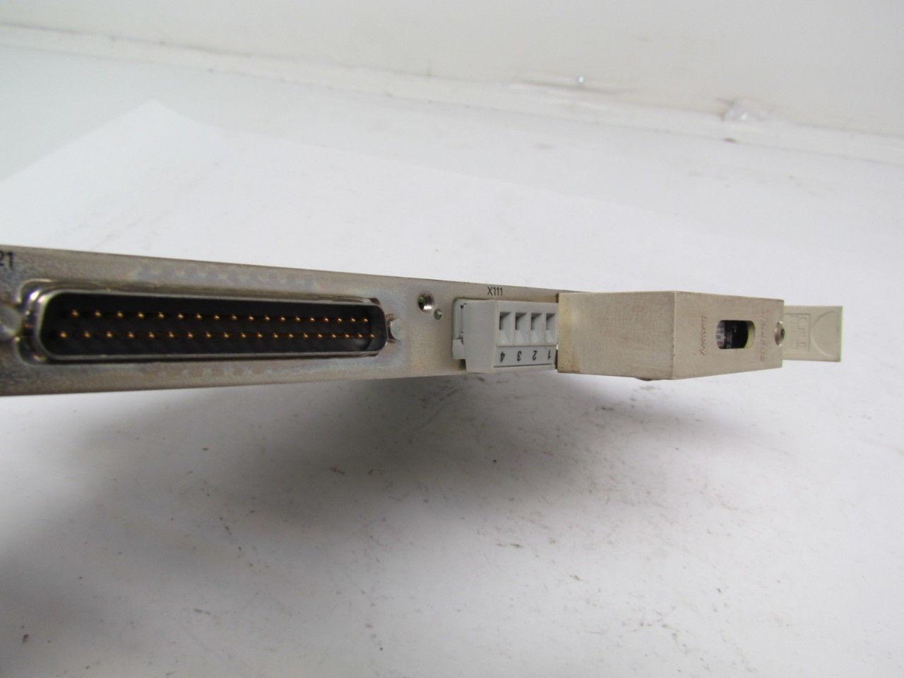 Siemens 570 473 9201.01 Circuit Board Card Hyundai CNC HIT15S Parts or Repair