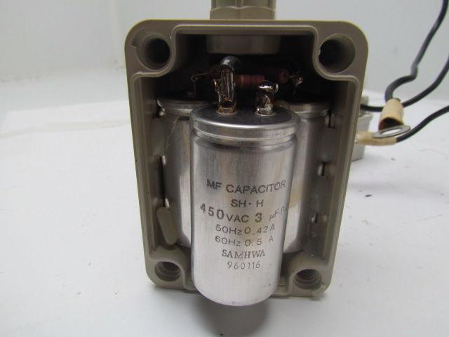 Samhwa 3 MF Capacitors W/E 3 MF Capacitors W/Enclosure Hyundai CNC HIT15S 450V