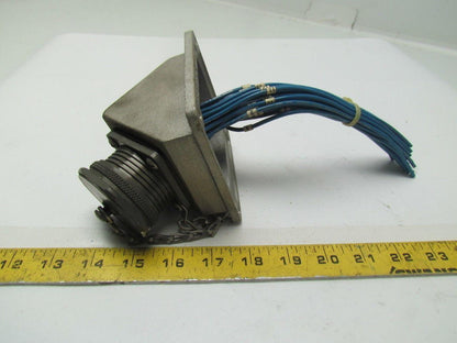 Amphenol ZZM 2516 45° Connector Housing 3116-235 ConnectorWith Cap 27 Pin Femal