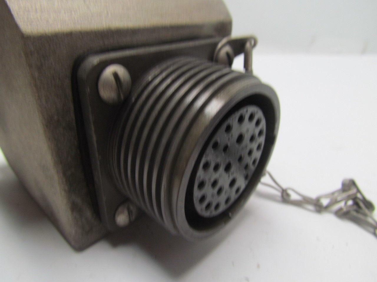 Amphenol ZZM 2516 45° Connector Housing 3116-235 ConnectorWith Cap 27 Pin Femal