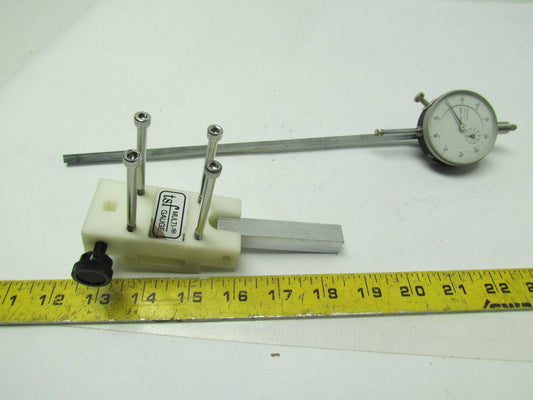 TSF 999-380 MultiGauge Dial Indicator w/Mitutoyo 1" Travel Dial Indicator
