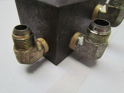Hyundai HIT15S Hydraulic Manifold Distribution Block W/Fittings