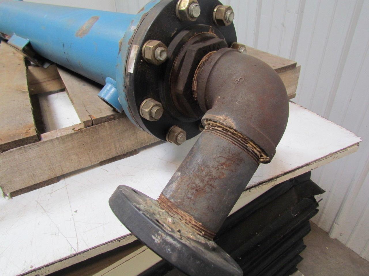 IPAC W0270FA0U00 Shell & Tube Heat Exchange 3" Flanged Liquid Cooled