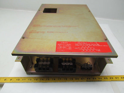 Fanuc A14-0061-B107-01 Input Unit w/Fuji FMC-3 Magnetic Contactor