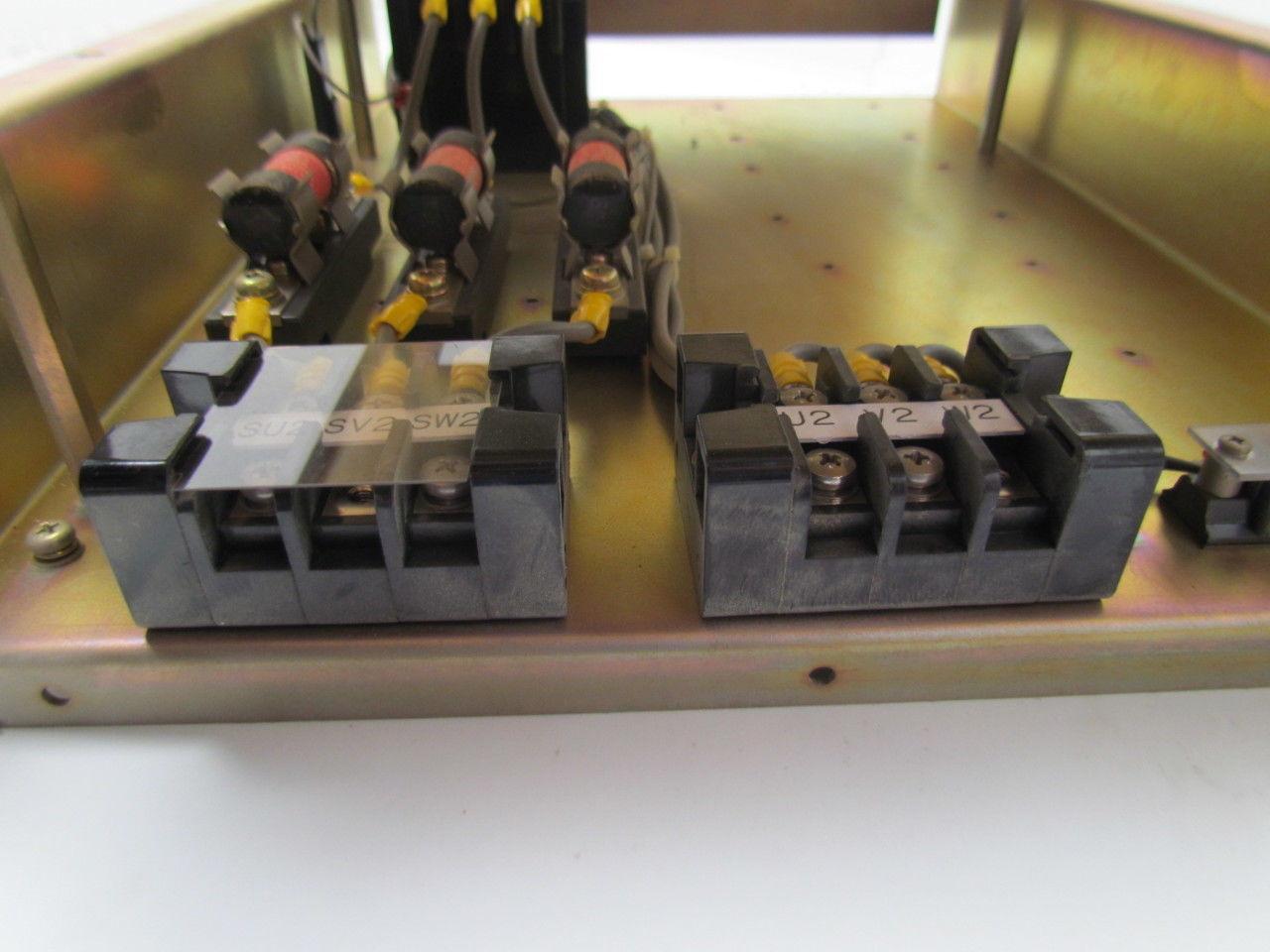 Fanuc A14-0061-B107-01 Input Unit w/Fuji FMC-3 Magnetic Contactor