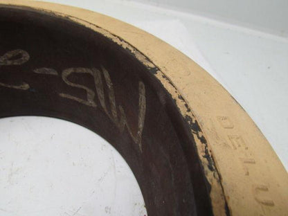 15-1/2"X5"X10" Deluxe Cushion Non-Marking White Press On Forklift Tire Wheel