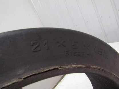 Goodrich Industrial 21"X5"X15-1/2" Smooth Rubber Press On Forklift Tire Wheel