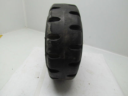 Mega-T 15-1/2"x6"x10" Press On Traction Rubber Forklift Tire Wheel