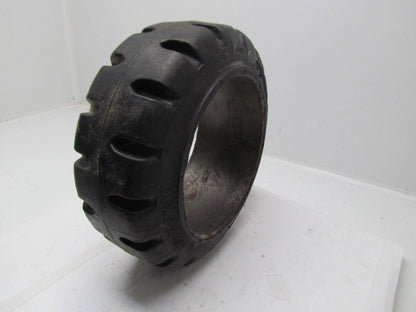 Mega-T 15-1/2"x6"x10" Press On Traction Rubber Forklift Tire Wheel