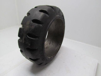 Mega-T 15-1/2"x6"x10" Press On Traction Rubber Forklift Tire Wheel