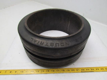 U.S. Industrial 15"x7"x11-1/4" Press on Rubber Forklift Tire Wheel