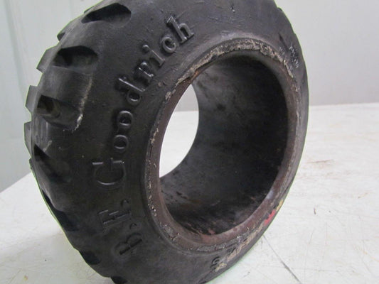 B.F. Goodrich 9-1/2"X5"X5" Press On Traction Rubber Forklift Tire Wheel
