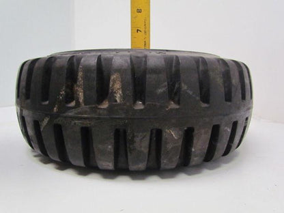 U.S. Innacush 16-1/4"x6"x11-1/2" Solid Rubber Demountable Traction Forklift Tire