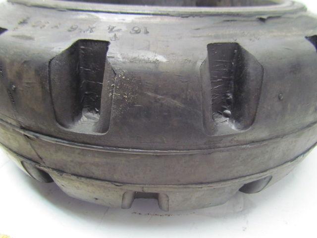 Superior 16-1/4"x6"x10-1/2" Press On Solid Rubber Traction Forklift Tire Wheel