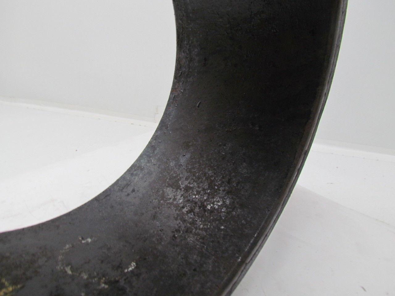 Superior 16-1/4"x6"x10-1/2" Press On Solid Rubber Traction Forklift Tire Wheel