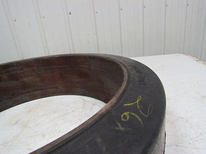 Bearcat 26"x7"x20" Press On Solid Rubber Hi-Profile Forklift Tire Wheel