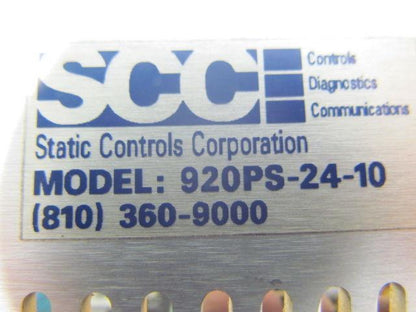 SCC 920PS-24-10 Power Supply 110 VACinput 24VDC output