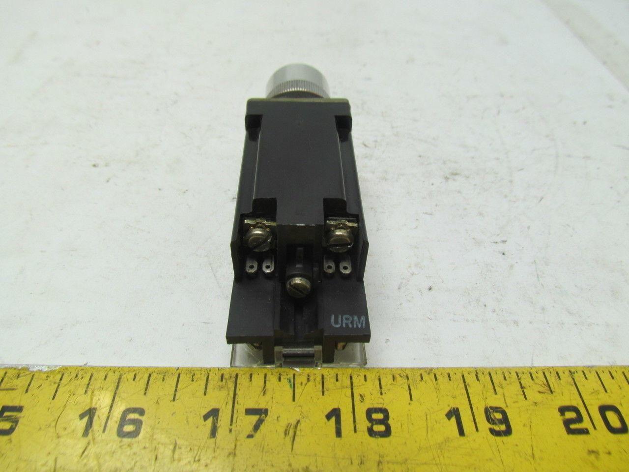 Allen Bradley 800MR-QAL24S Push Button Lighted Switch Green Lens