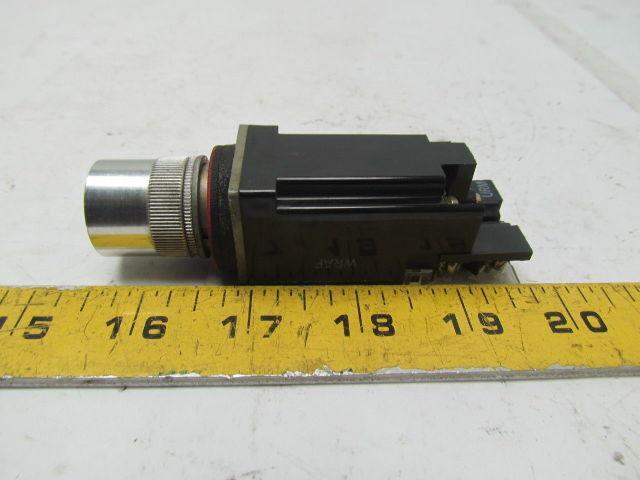 Allen Bradley 800MR-QAL24S Push Button Lighted Switch Green Lens