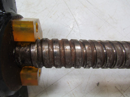 Hyundai HIT-15S CNC Lathe 41" Z Axis Ball Screw Assembly