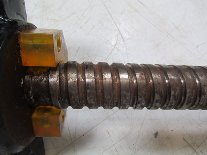 Hyundai HIT-15S CNC Lathe 41" Z Axis Ball Screw Assembly 38MM