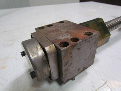Hyundai HIT-15S CNC Lathe 28" X axis ball screw Assembly