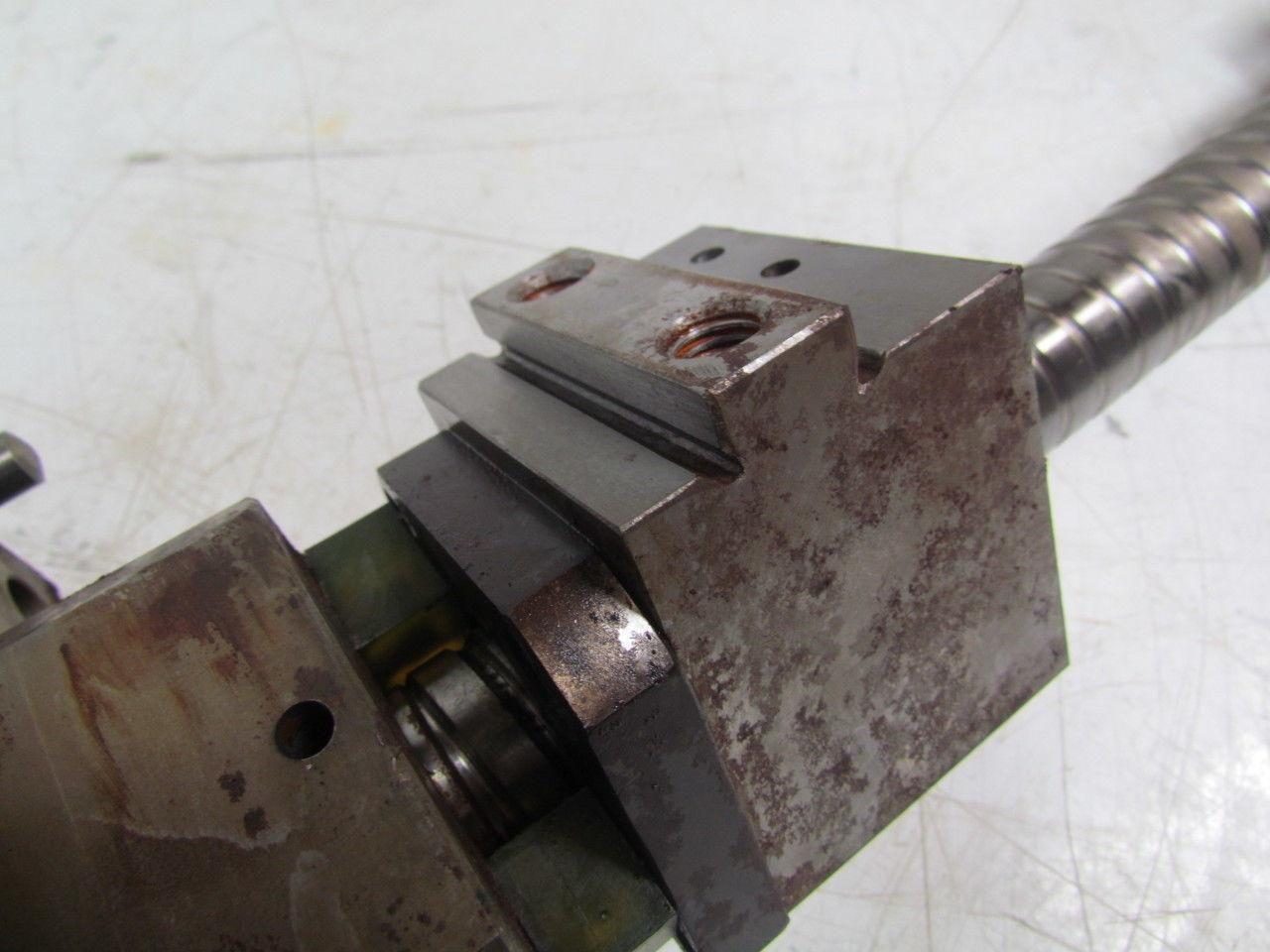 Hyundai HIT-15S CNC Lathe 28" X axis ball screw Assembly