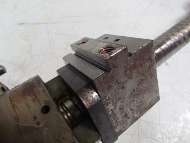 Hyundai HIT-15S CNC Lathe 28" X axis ball screw Assembly