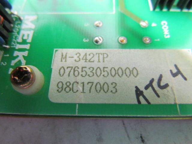 Meki M-342TP Output Board 07653050000 98C17003
