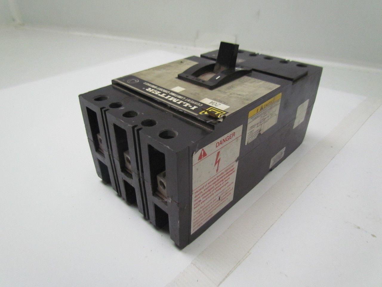 Square D FIL36020 20Amp I-Limiter Circuit Breaker 3Pole
