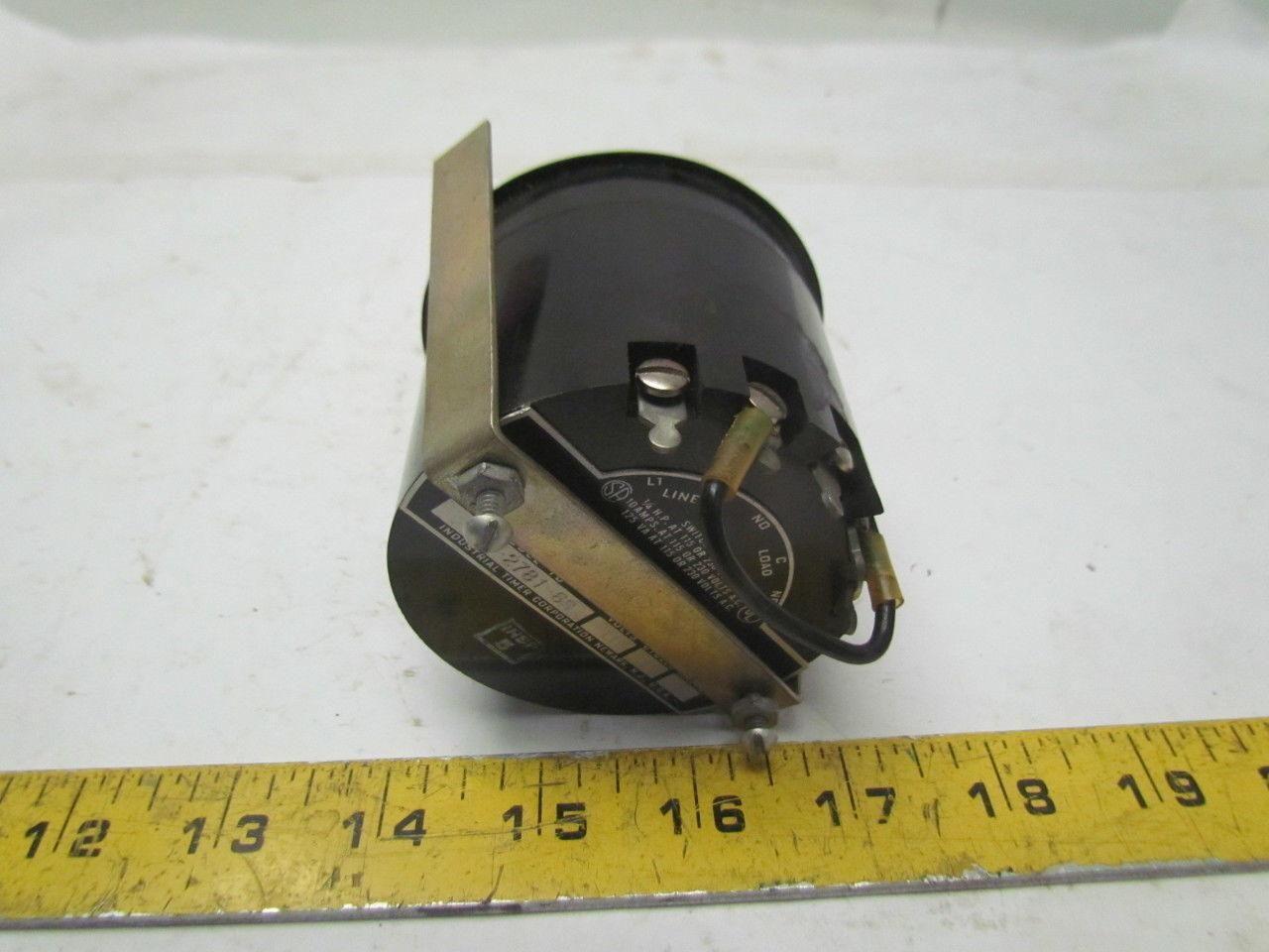 ITC J-2781-6S Timer 115V 60HZ 5W