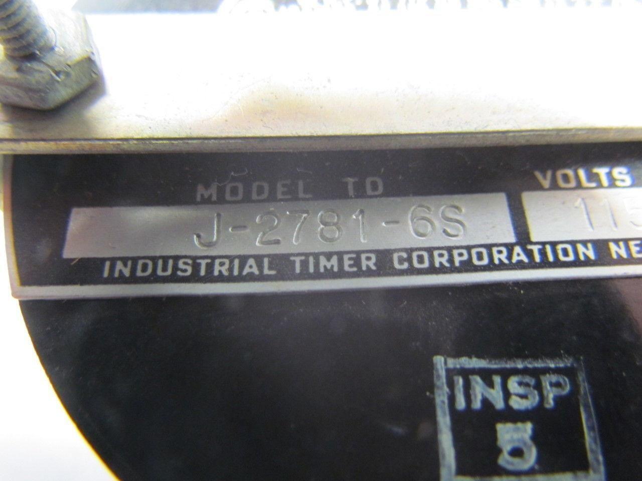 ITC J-2781-6S Timer 115V 60HZ 5W