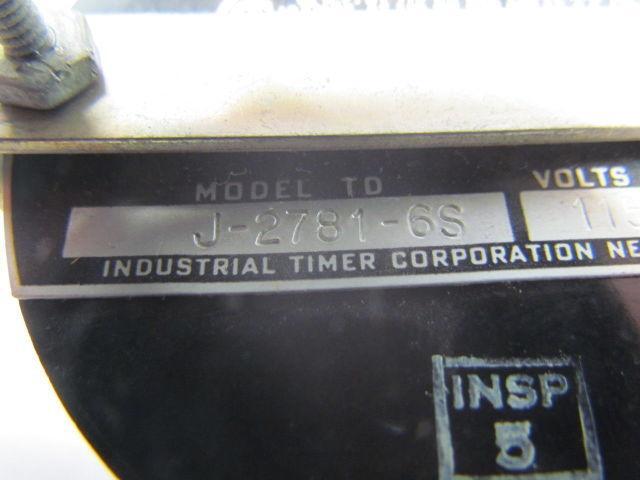 ITC J-2781-6S Timer 115V 60HZ 5W