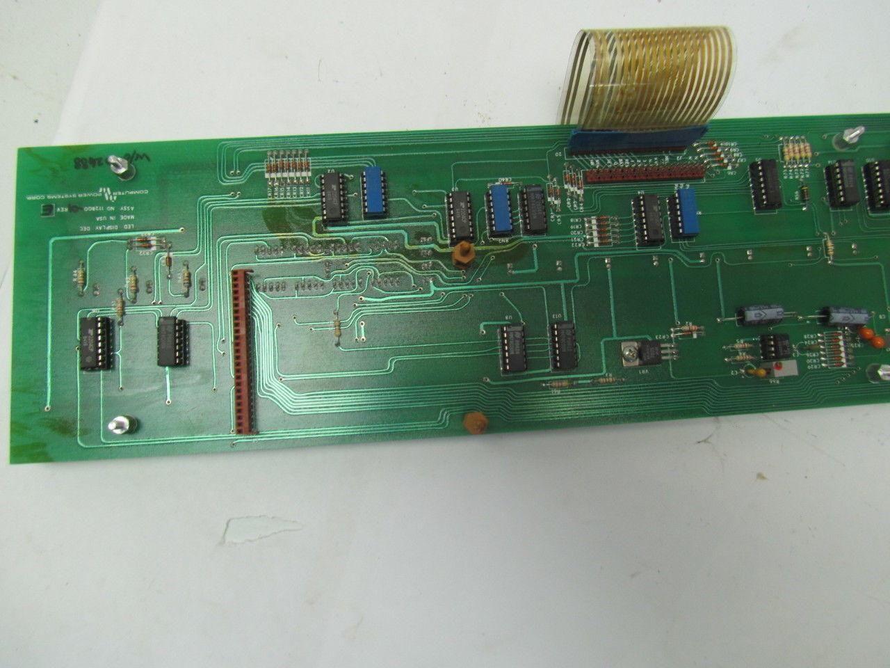 Computer Power Systems 112800 LED Display Board With Face Plate