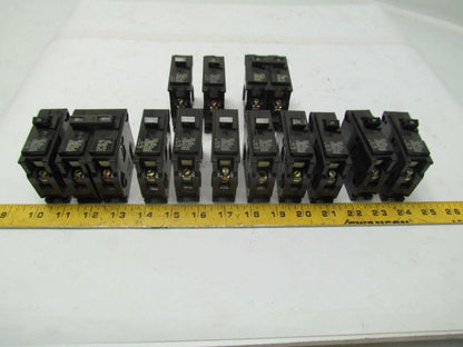 ITE Q-Series Circuit Breakers TYPE QP See List Below Mixed Lot of 13