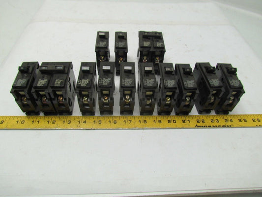 ITE Q-Series Circuit Breakers TYPE QP See List Below Mixed Lot of 13