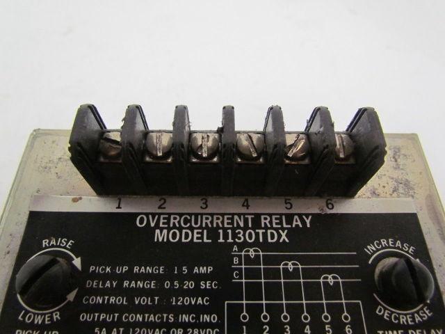 Wilmar 1130TDX Overcurrent Relay